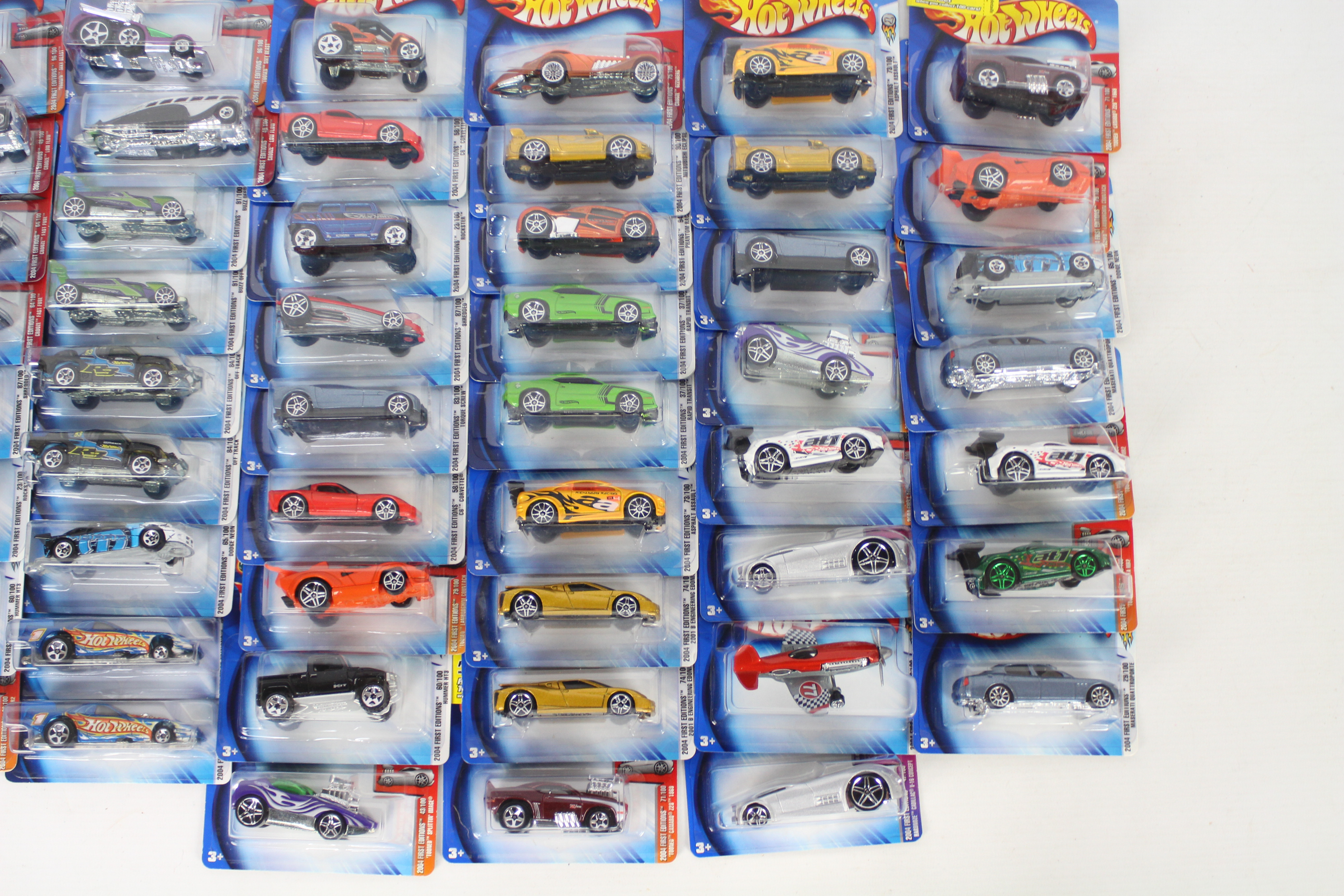 Hot Wheels - 50 x unopened carded models from the early 2000s including the Hot 100 series, - Image 2 of 3