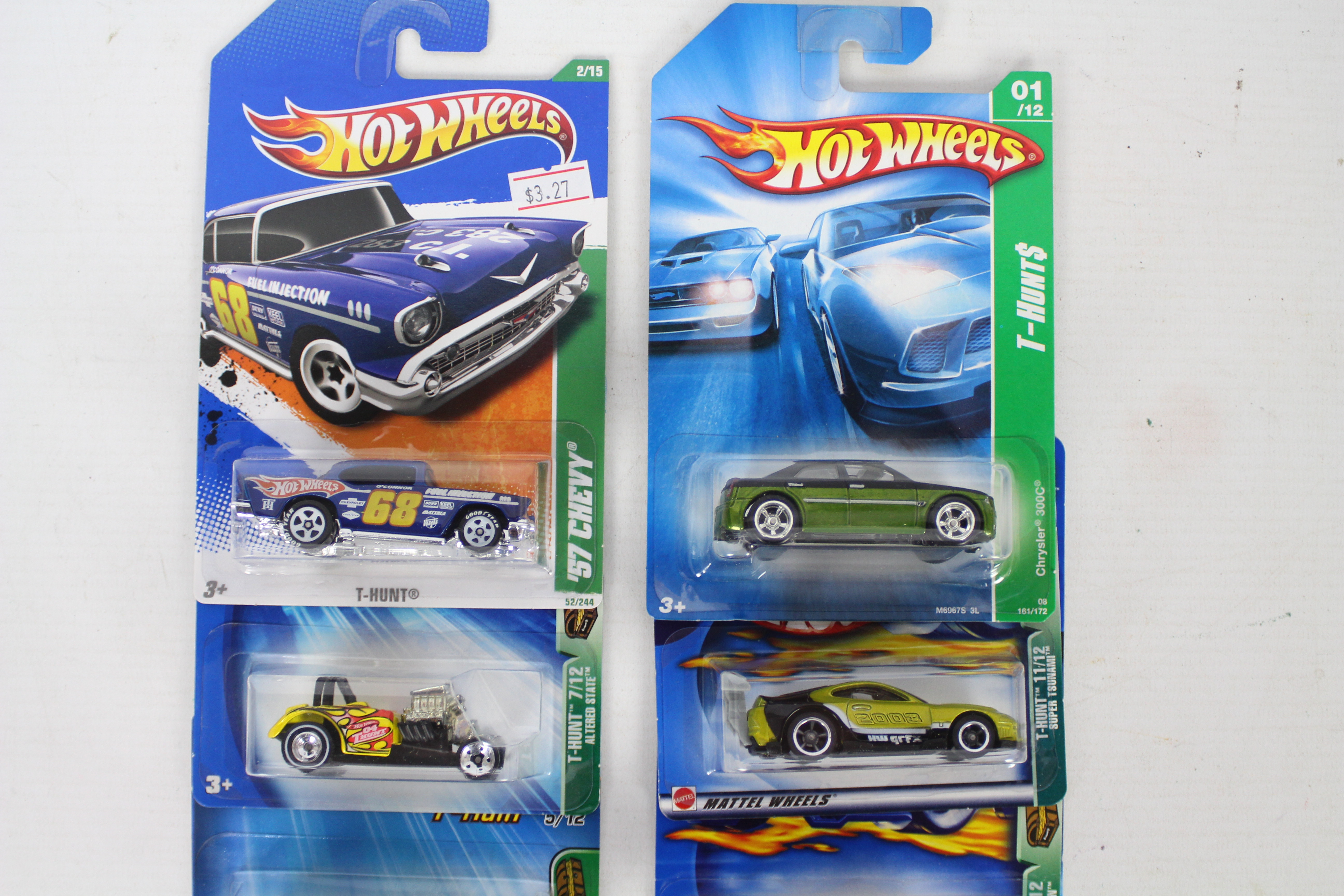 Hot Wheels - Treasure Hunt - Super Treasure Hunt - 8 x unopened carded models, - Image 2 of 3