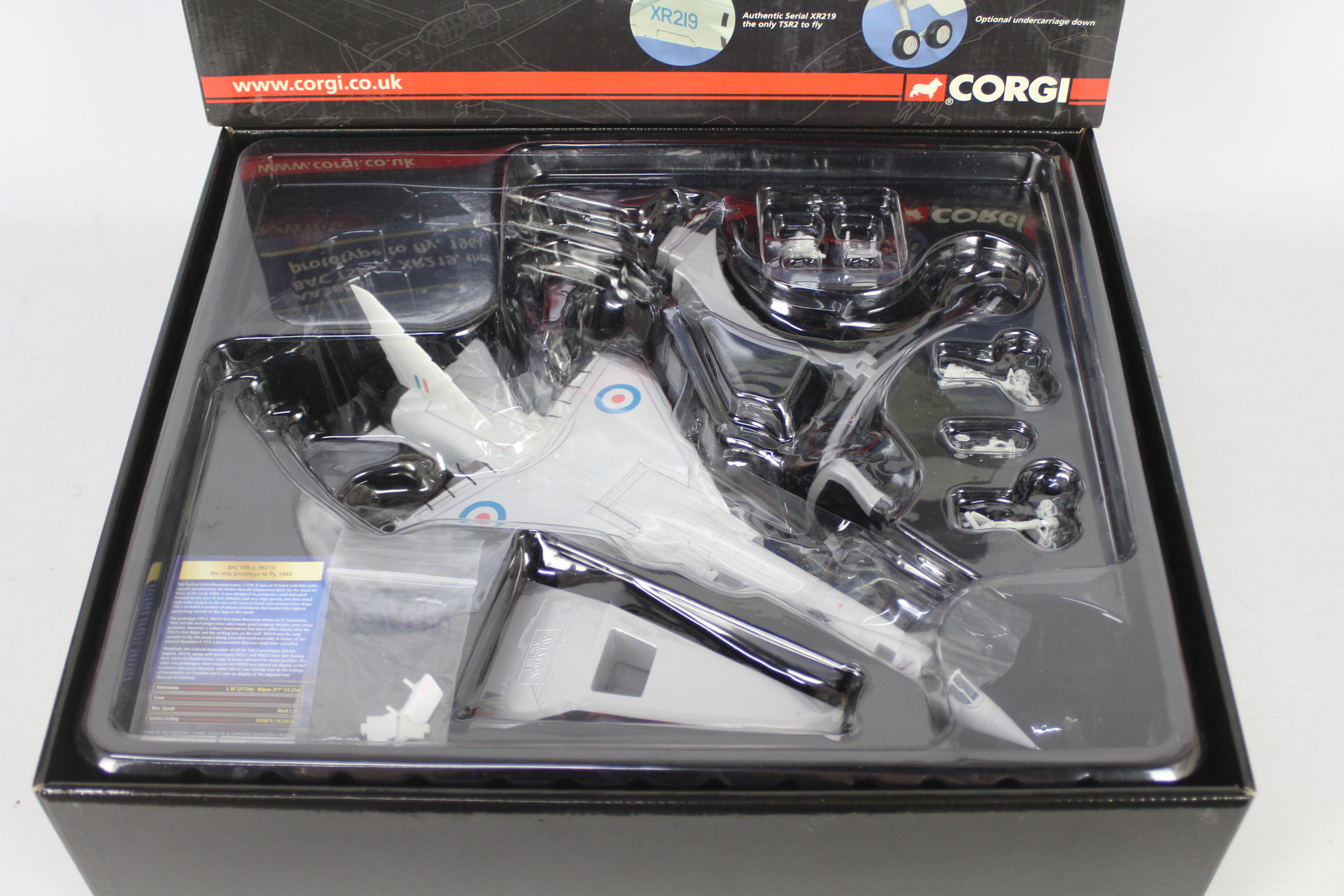 Corgi Aviation Archive - A boxed Limited Edition 1:72 scale AA38601 BAC TSR-2 XR219. - Image 8 of 9