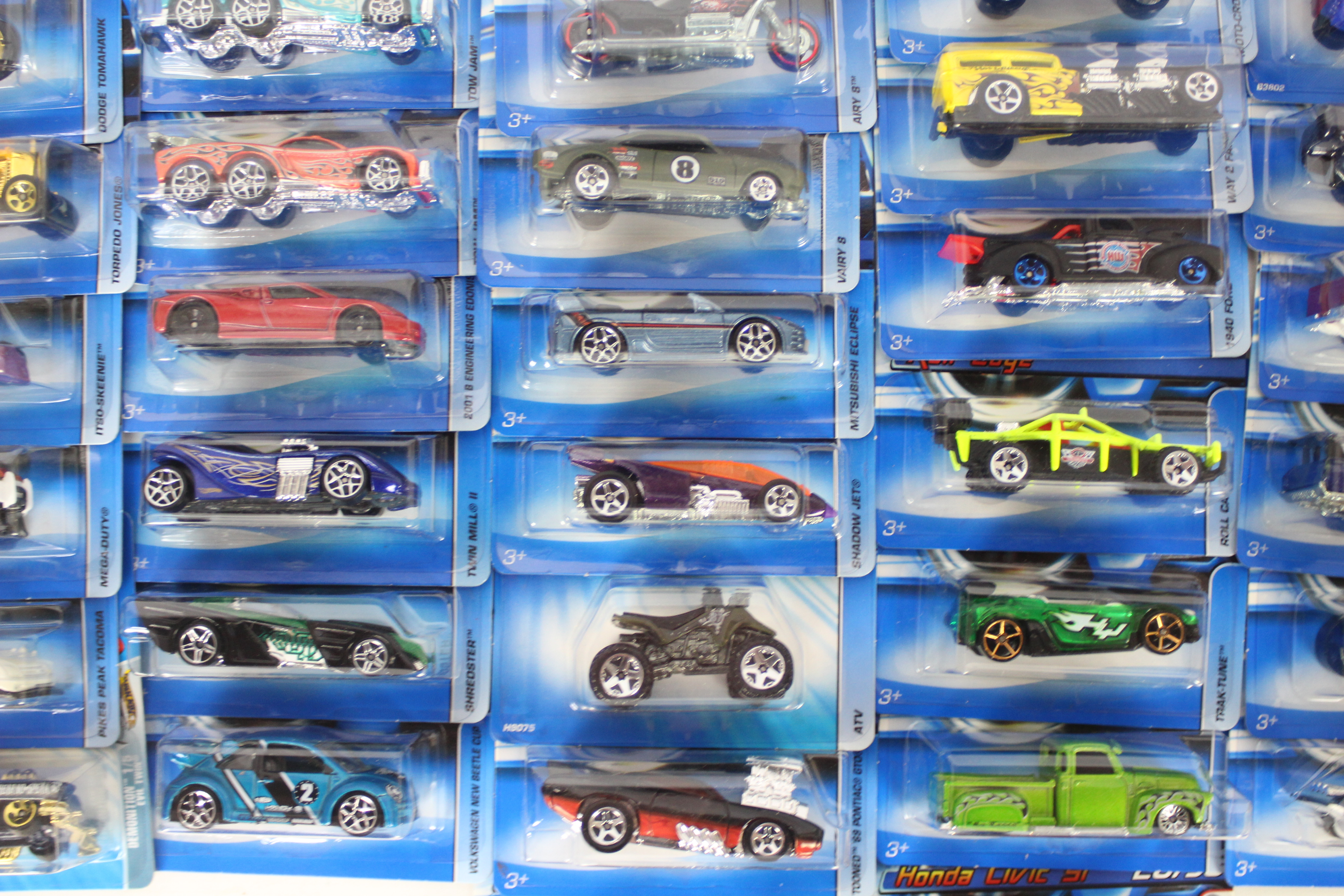 Hot Wheels - 50 x unopened carded models from the mid 2000's including Bugatti Veyron # J8000, - Image 2 of 3