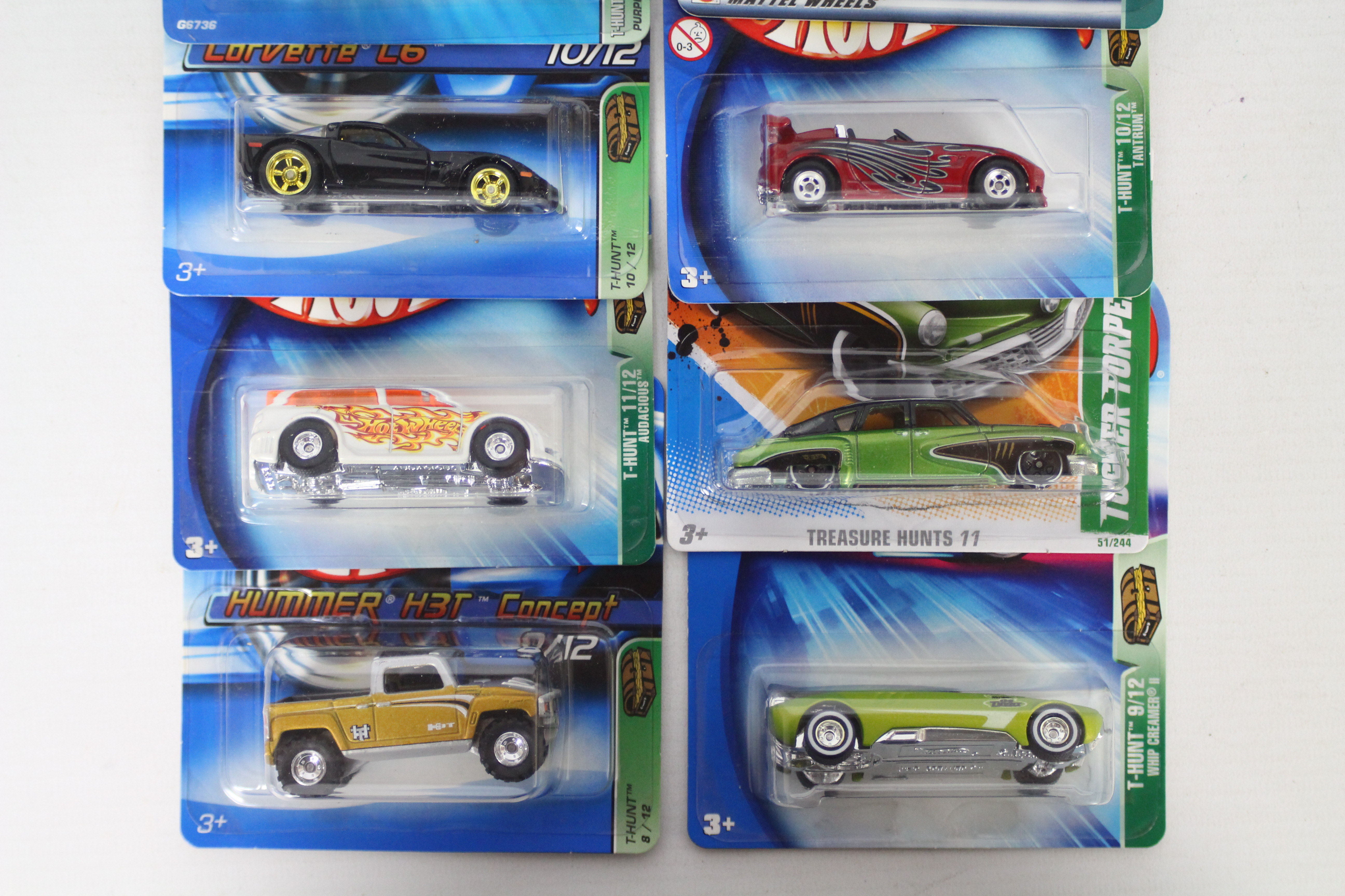 Hot Wheels - Treasure Hunt - Super Treasure Hunt - 8 x unopened carded models, - Image 3 of 3