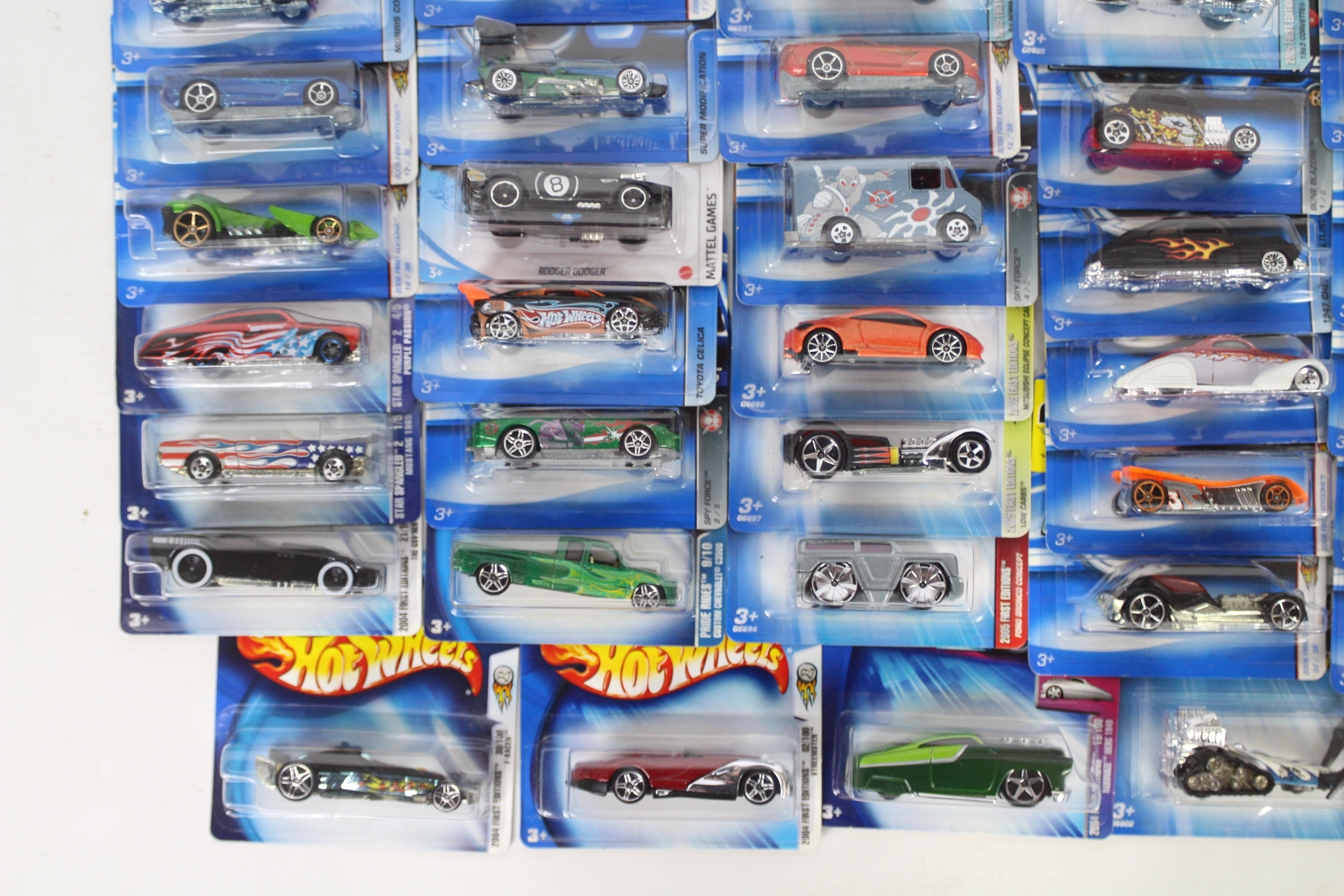Hot Wheels - 50 x unopened carded models from the early 2000s including Morris Mini Cooper # J8017, - Image 2 of 4