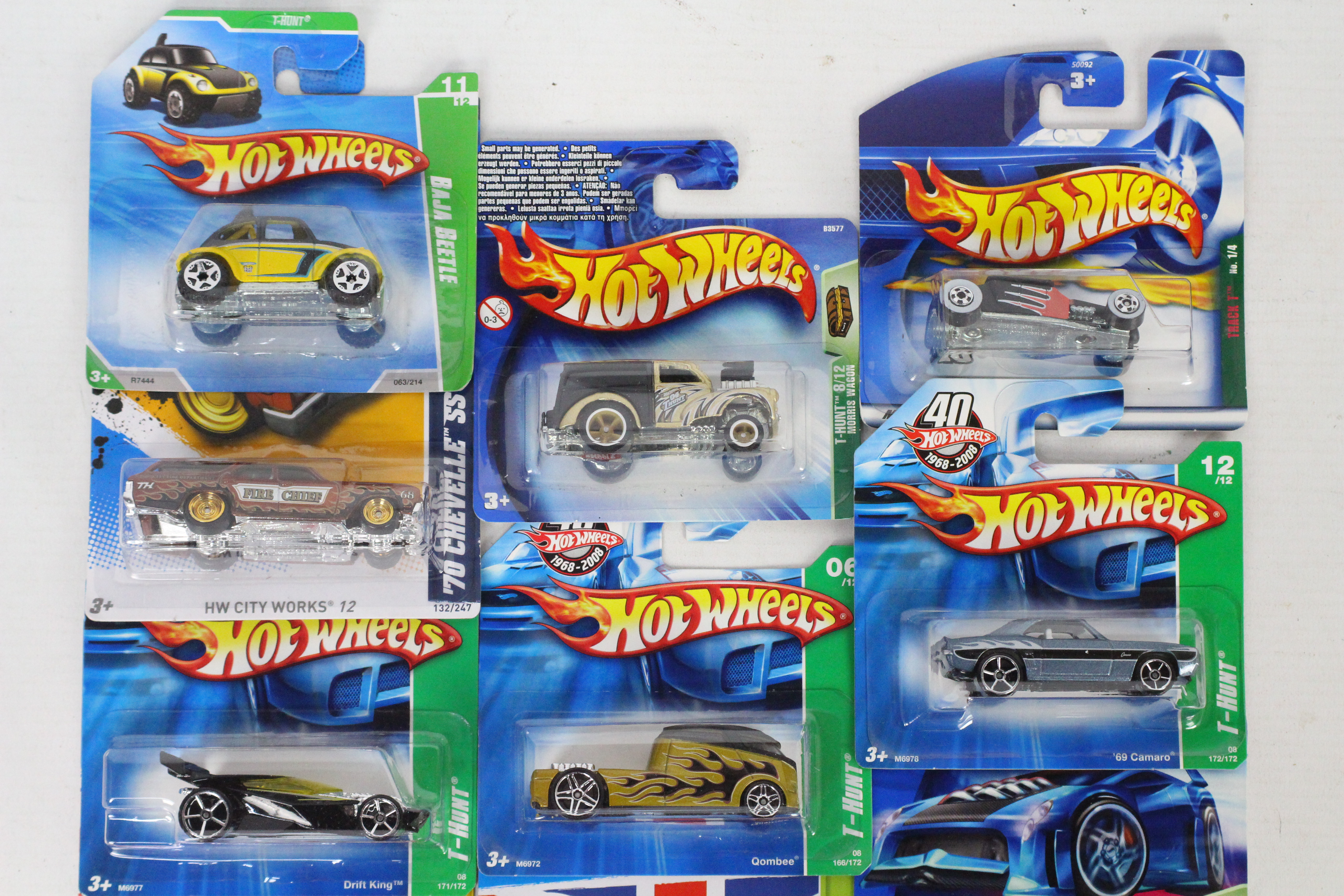 Hot Wheels - Treasure Hunt - 10 x unopened models, Baja Beetle # R7444, - Image 3 of 3