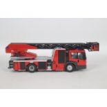 Wiking - An unboxed Mercedes Benz Econic Metz L32 Turntable Ladder in 1:43 scale from 2007. # 7332.