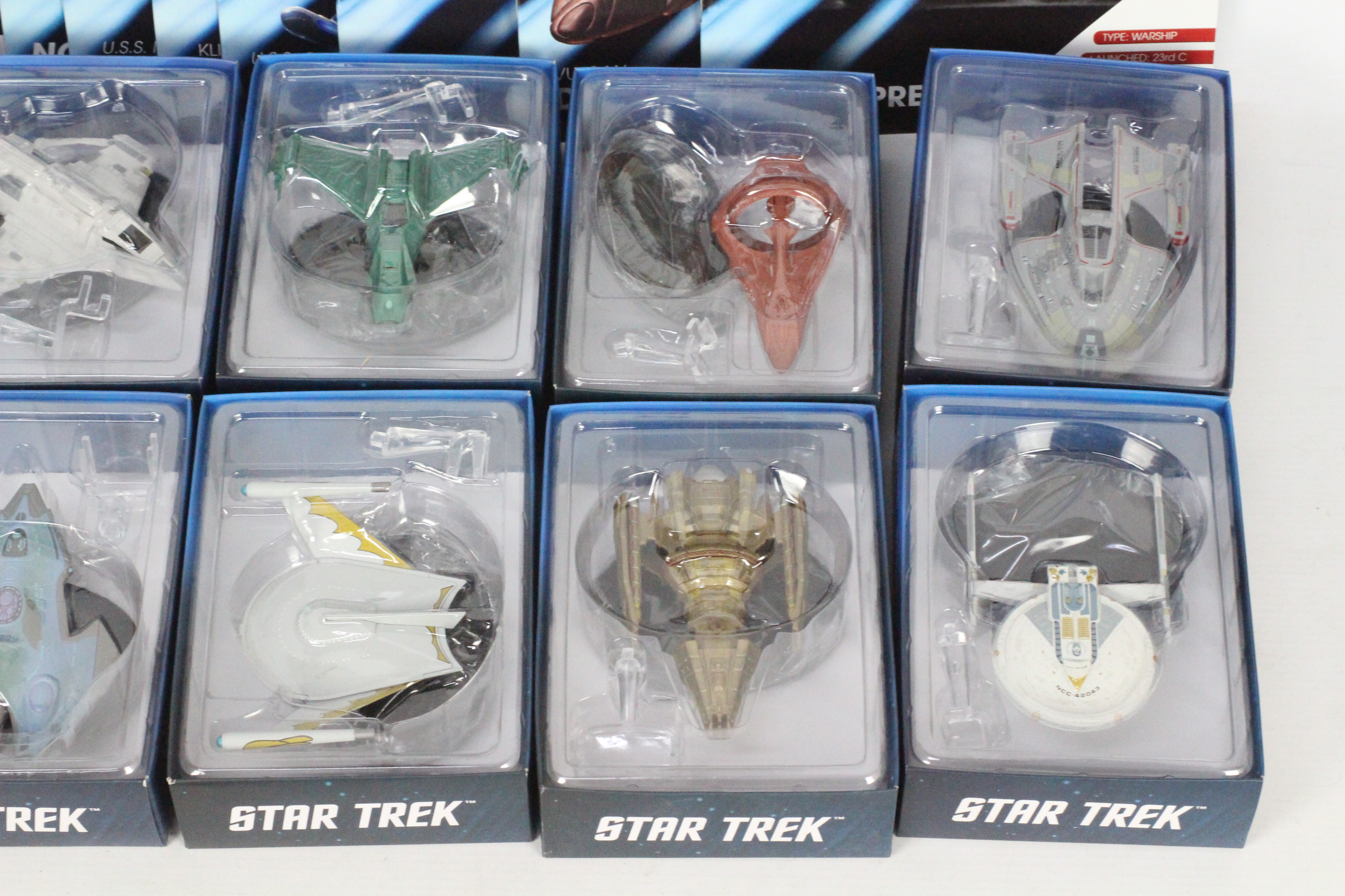 Eaglemoss - An alliance of 10 diecast 'Star Trek' space ships and accompanying magazines from the - Image 3 of 4