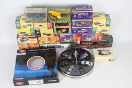 Atlas Editions, Corgi, Dinky Toys, Brumm - 21 boxed diecast model vehicles in various scales.