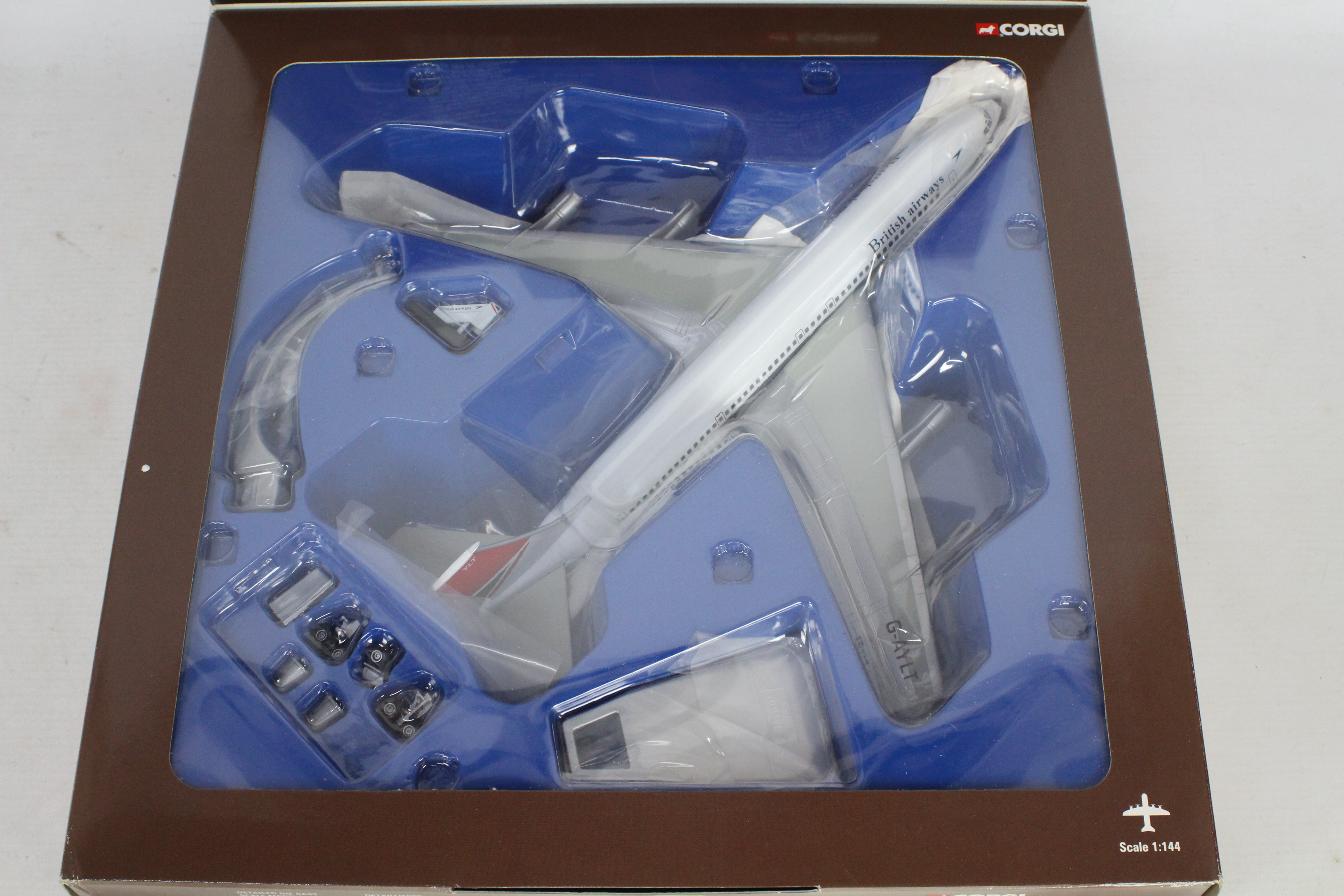 Corgi Aviation Archive - Two boxed 1:144 scale diecast model civilian aircraft. - Image 4 of 4