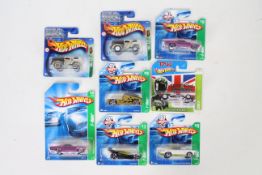 Hot Wheels - Treasure Hunt - 8 x unopened models, Qombee # M6972, Drift King # M6977,