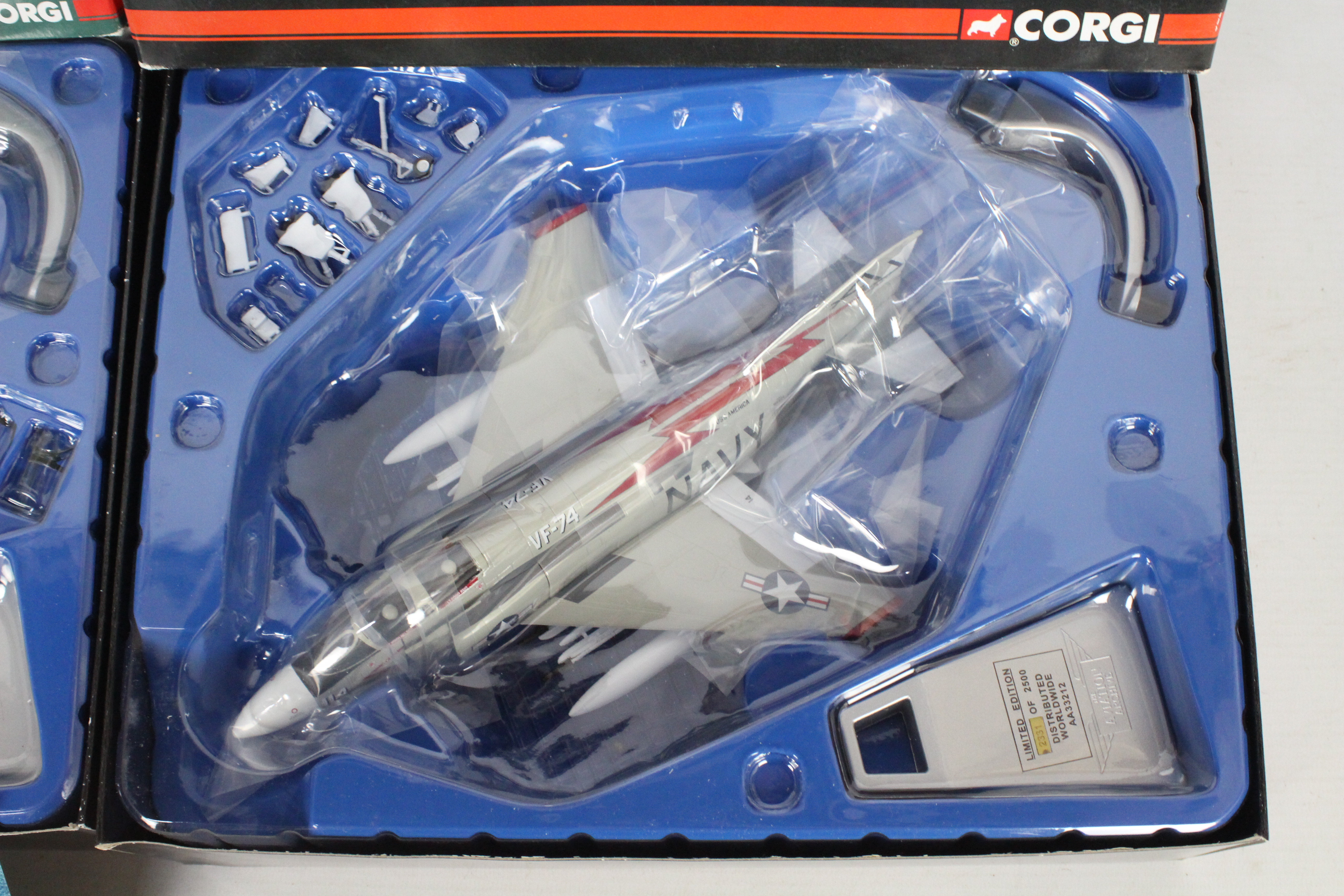 Corgi Aviation Archive - Two boxed Limited Edition 1:72 scale Corgi Aviation Archive McDonnell F-4J - Image 3 of 3