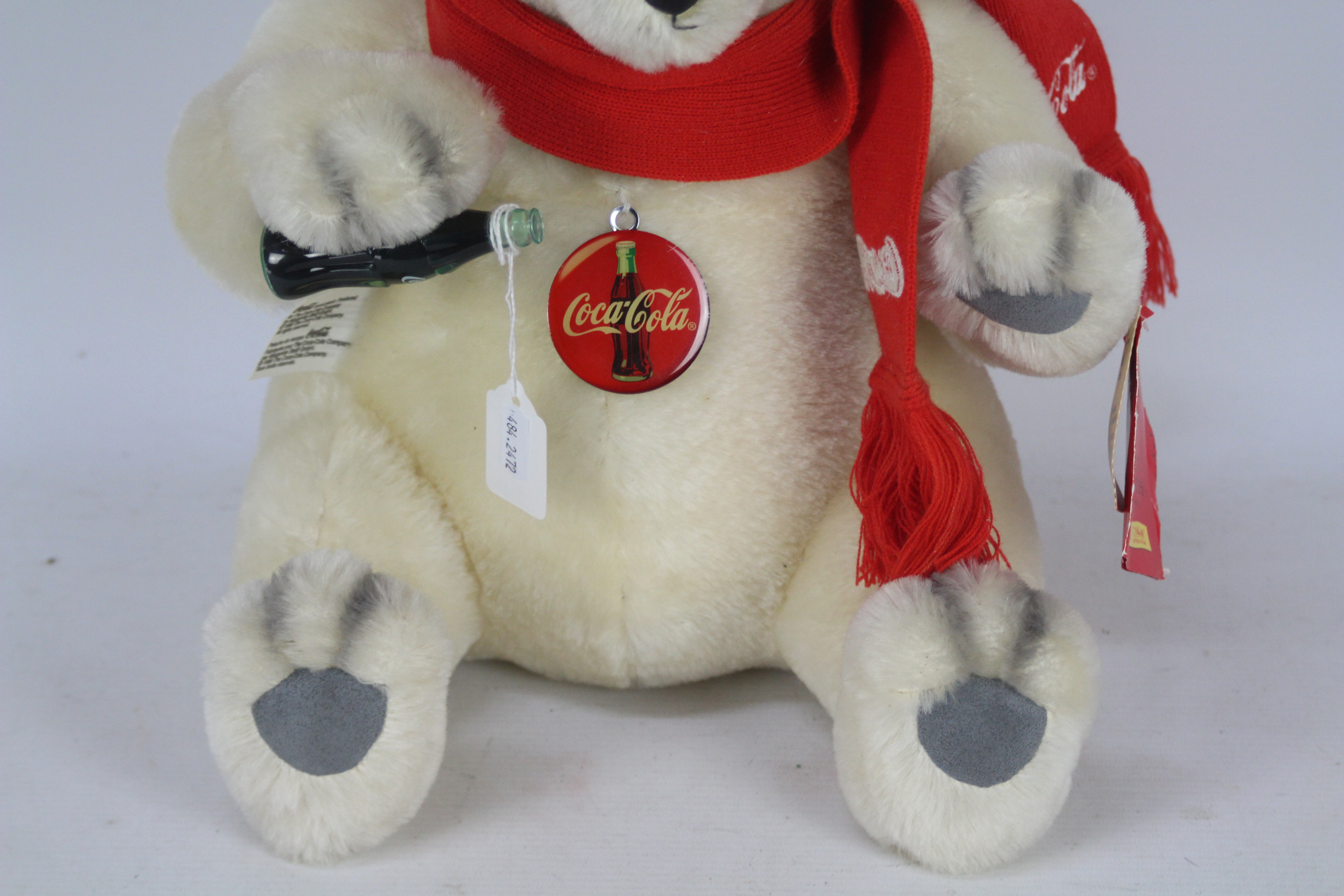 Steiff - An unboxed Steiff Limited Edition Coca Cola Polar Bear. - Image 3 of 8