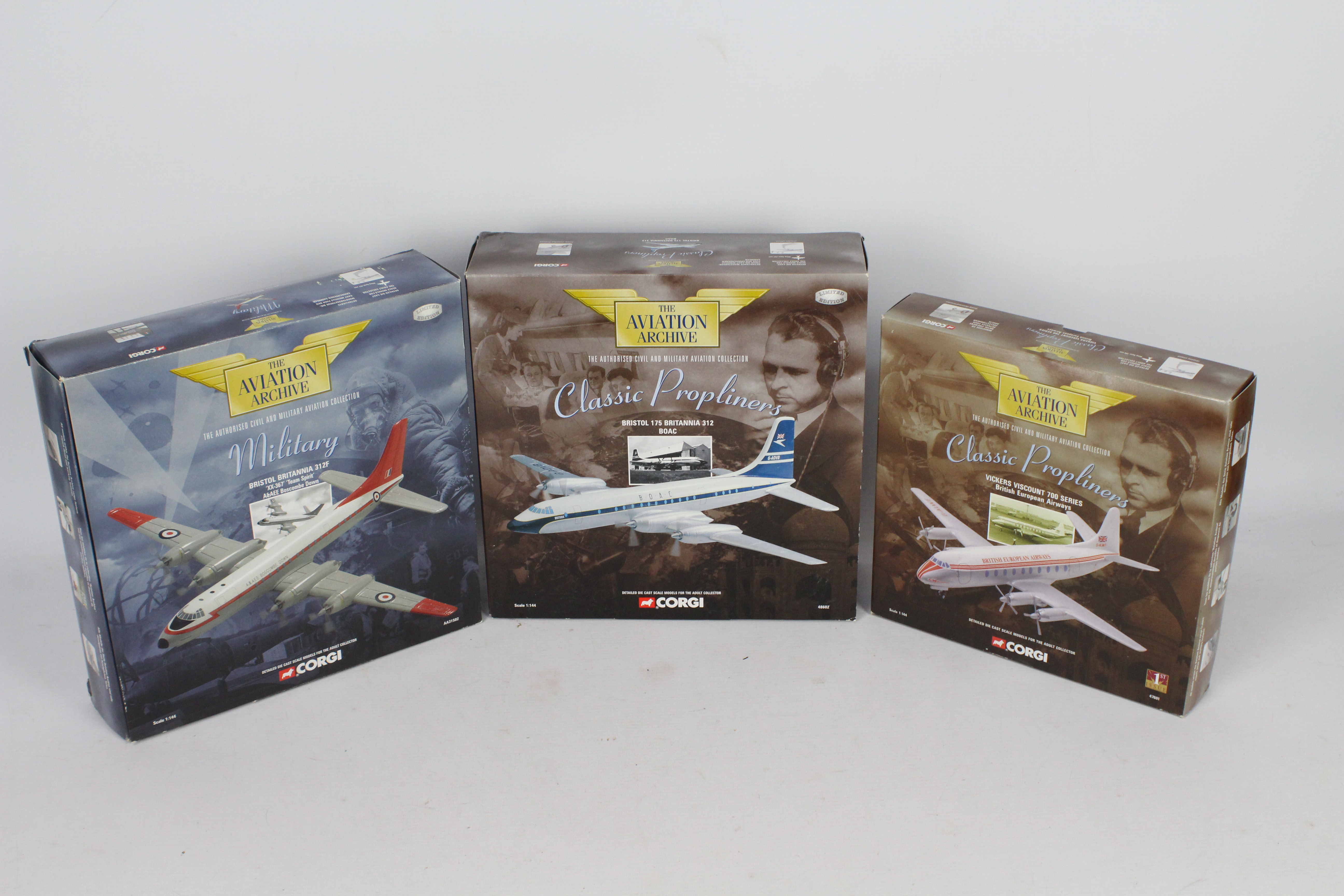 Corgi Aviation Archive - Three boxed 1:144 scale diecast model aircraft from various CAA ranges. - Image 5 of 5