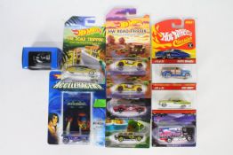 Hot Wheels - Road Trippin - Acceleracers - 10 x unopened models including Mt Fuji Nissan Skyline