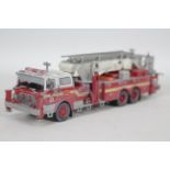 Code 3 Collectibles - An unboxed Mack/Baker 75 foot Ladder in FDNY livery in 1:64 scale. # 13037.