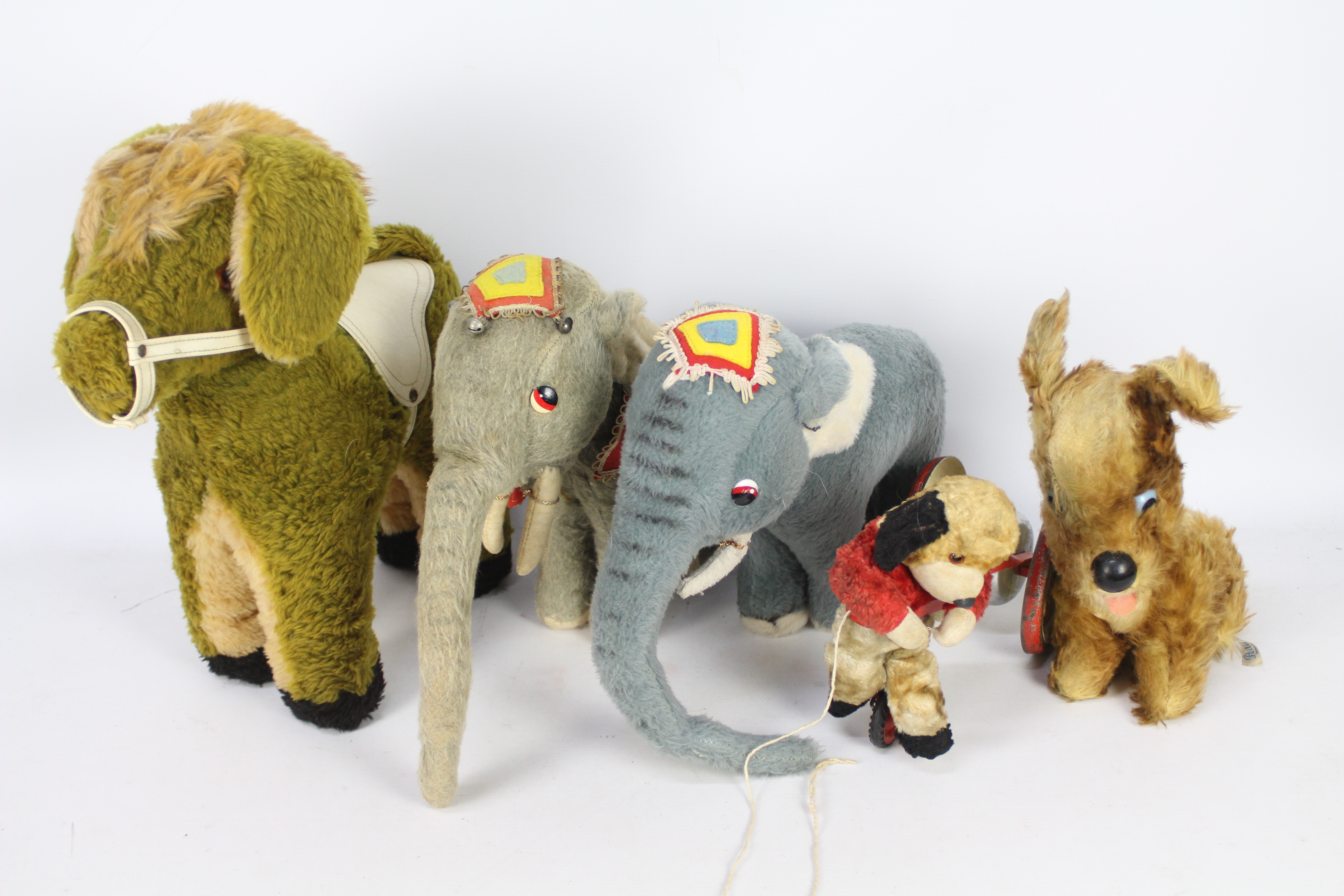 Pedigree, Chiltern, Merrythought, Other - A collection of five vintage soft toys. - Image 2 of 11