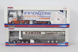 Corgi - Two boxed Corgi Limited Edition 1:50 scale diecast trucks from Corgi's 'Hauliers of Renown'