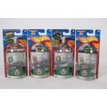 Hot Wheels - World Race - 4 x rare unopened limited edition models from the World Race Street Breed