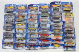 Hot Wheels - 50 x unopened carded models mostly form the 1990s including Camaro Z28 # 26021,