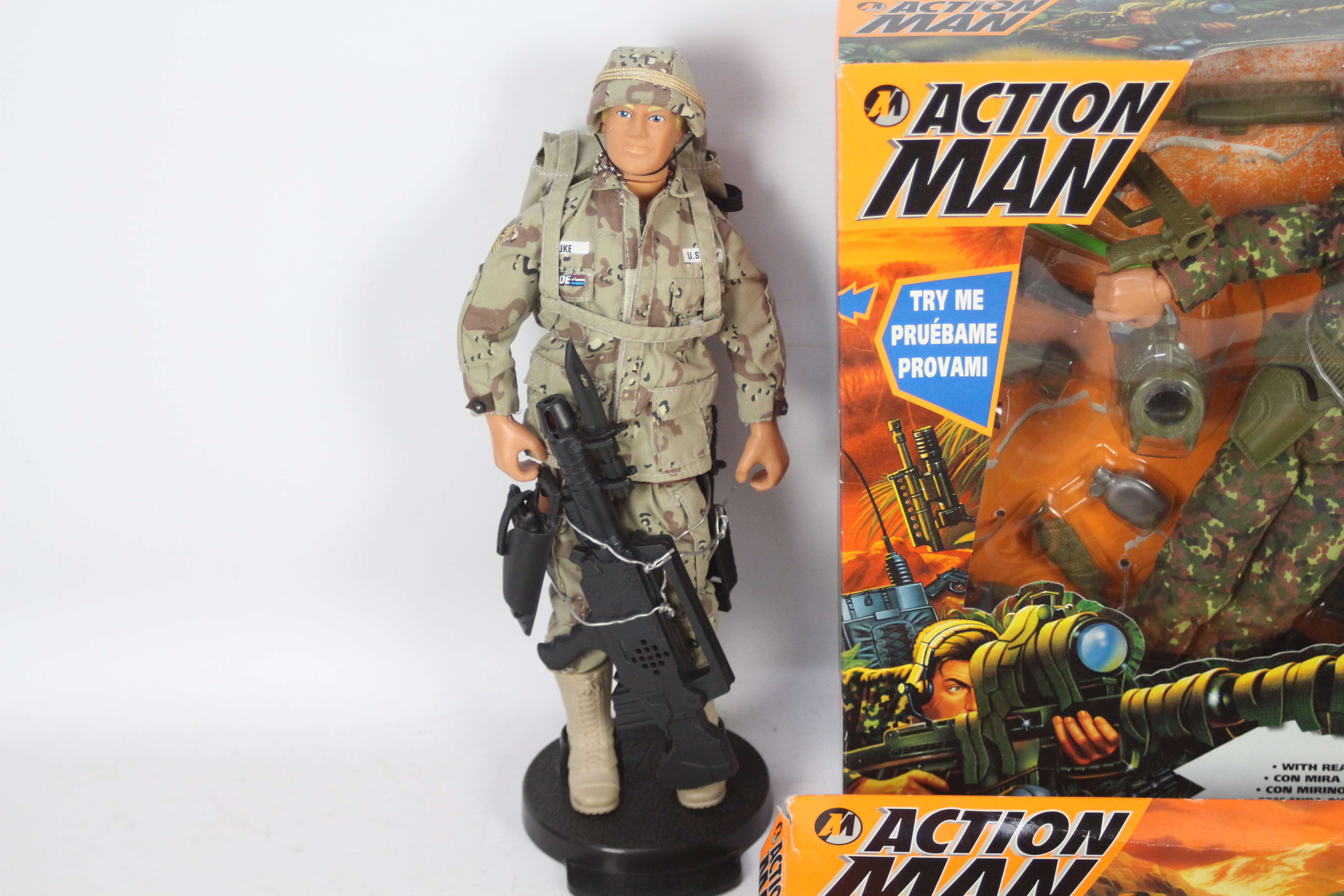 Hasbro - 3 x boxed Action Man figures and sets, - Image 2 of 4