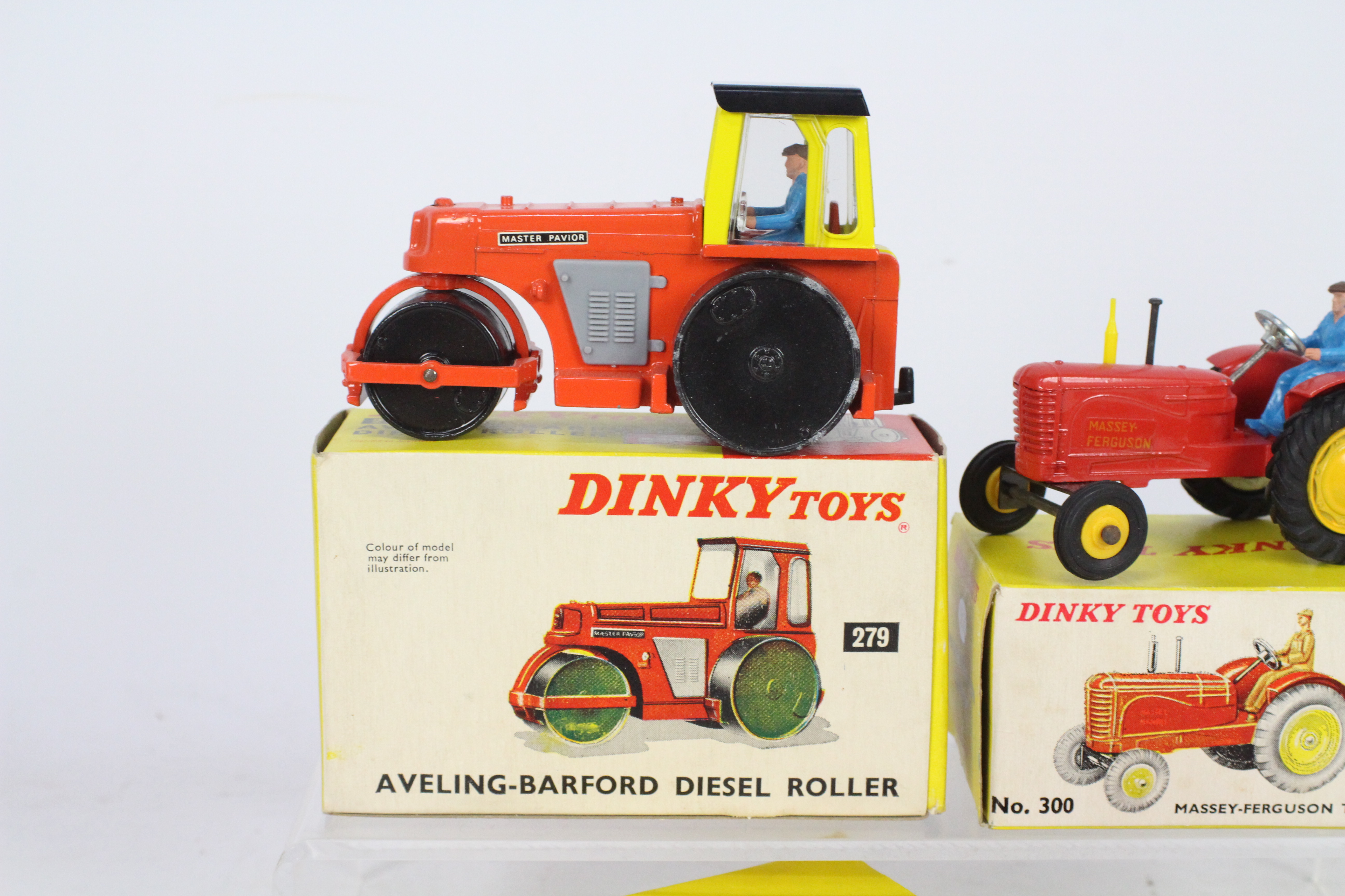 Dinky - 3 x boxed models, # 279 Aveling Barford Diesel Roller, - Image 2 of 4