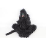 Dusty Attic Bears - A 'Prince Kassim' mohair baboon with glass eyes by Chloe Wilson.