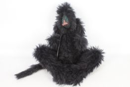 Dusty Attic Bears - A 'Prince Kassim' mohair baboon with glass eyes by Chloe Wilson.