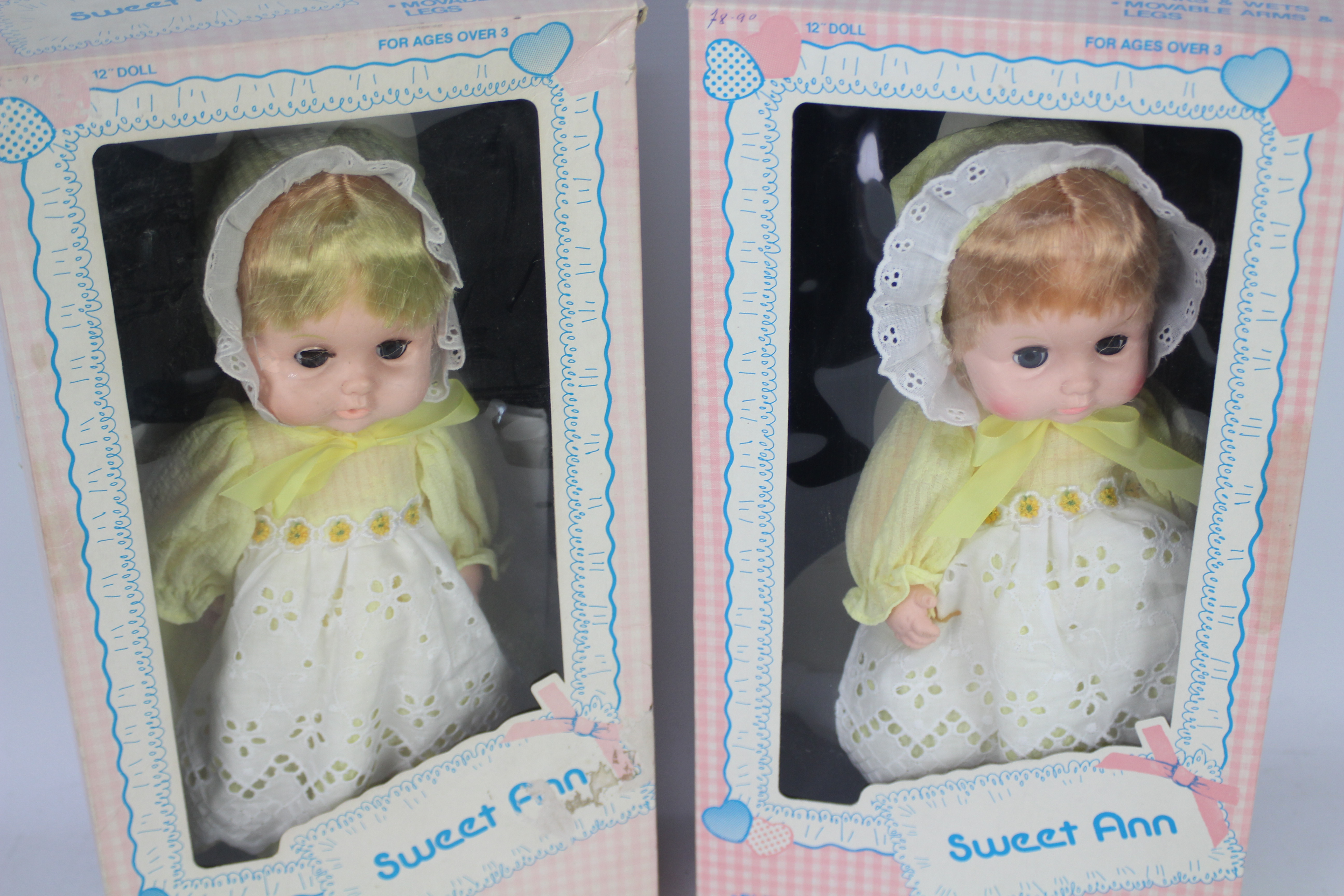 Playmates - Sweet Ann - 2 x boxed Sweet Ann dolls from 1979 # 4122. - Image 2 of 2