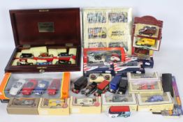 Matchbox / Schuco / Lledo / New Ray / View Vans 6 Lledo unboxed retro cars / delivery vehicles,