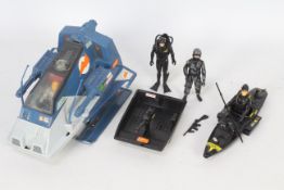 Action Force - A collection of unboxed models including Cosmic Cruiser, Space Commander,