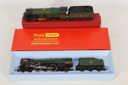 Hornby - 2 x boxed 00 gauge steam locos,