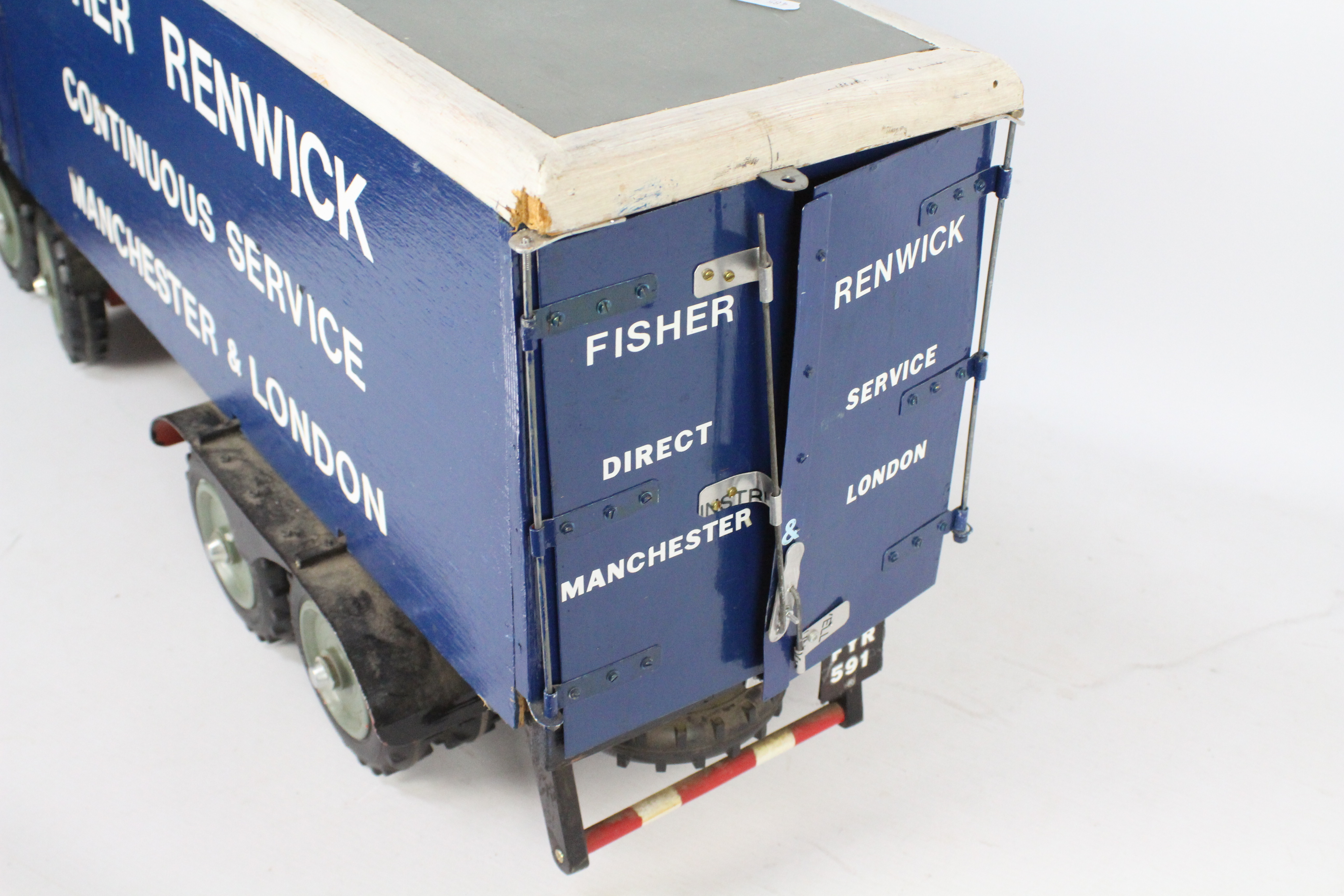 A scratch built wooden removals truck 'Fisher Renwick', measuring approx. - Image 3 of 3