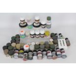 Humbrol, Vallejo, Tamiya Pro Modeller; Flory Models - Over 60 model paints,washes,