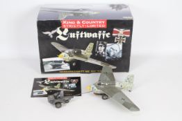 King & Country - A boxed King & Country Limited Edition 'Luftwaffe' LWo4SL Messerschmitt ME 163