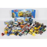 Lego - A collection of Lego vehicles including # 5765 Creator Truck,