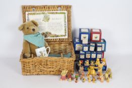 Big Softies, Colour Box - A Big Softies teddy bear set, "Theo's Basket",
