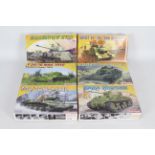Dragon - Six boxed plastic military vehicle model kits in 1:72 scale by Dragon.