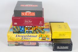 Parker - MB Games - 7 x boxed board games including a factory sealed Monopoly Carlisle edition,