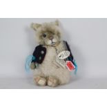 Pywacket Jeddies - A German Mohair 'Fluffy Frank' soft toy cat.