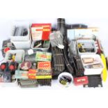 Hornby - Poca - A large quantity of 00 gauge track, several power controllers,