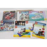 Lego - a quantity of instruction booklets to include #8156 #10216 #10235 #10222 #3300003 #41015 and