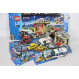 Lego - City museum # 60008 and City car and caravan camping set # 4435.