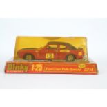 Dinky - A rare large scale 1:25 scale Ford Capri Rally Special.