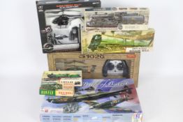 Airfix - Syma - 5 x model kits and 2 x radio controlled helicopter models including Battle Of