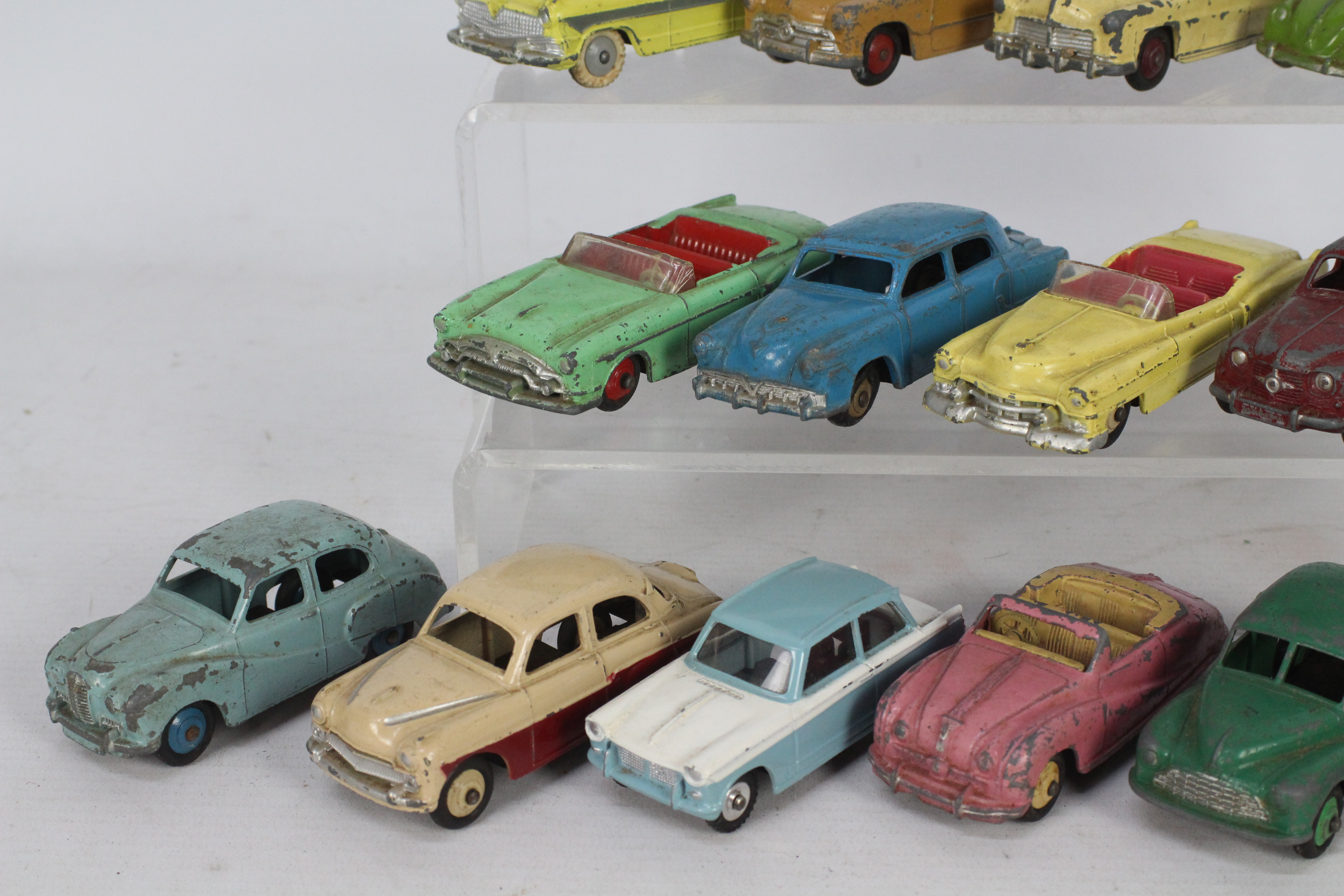 Dinky - 14 x unboxed models including Hudson Hornet # 174, Vauxhall Cresta # 164, - Image 3 of 4