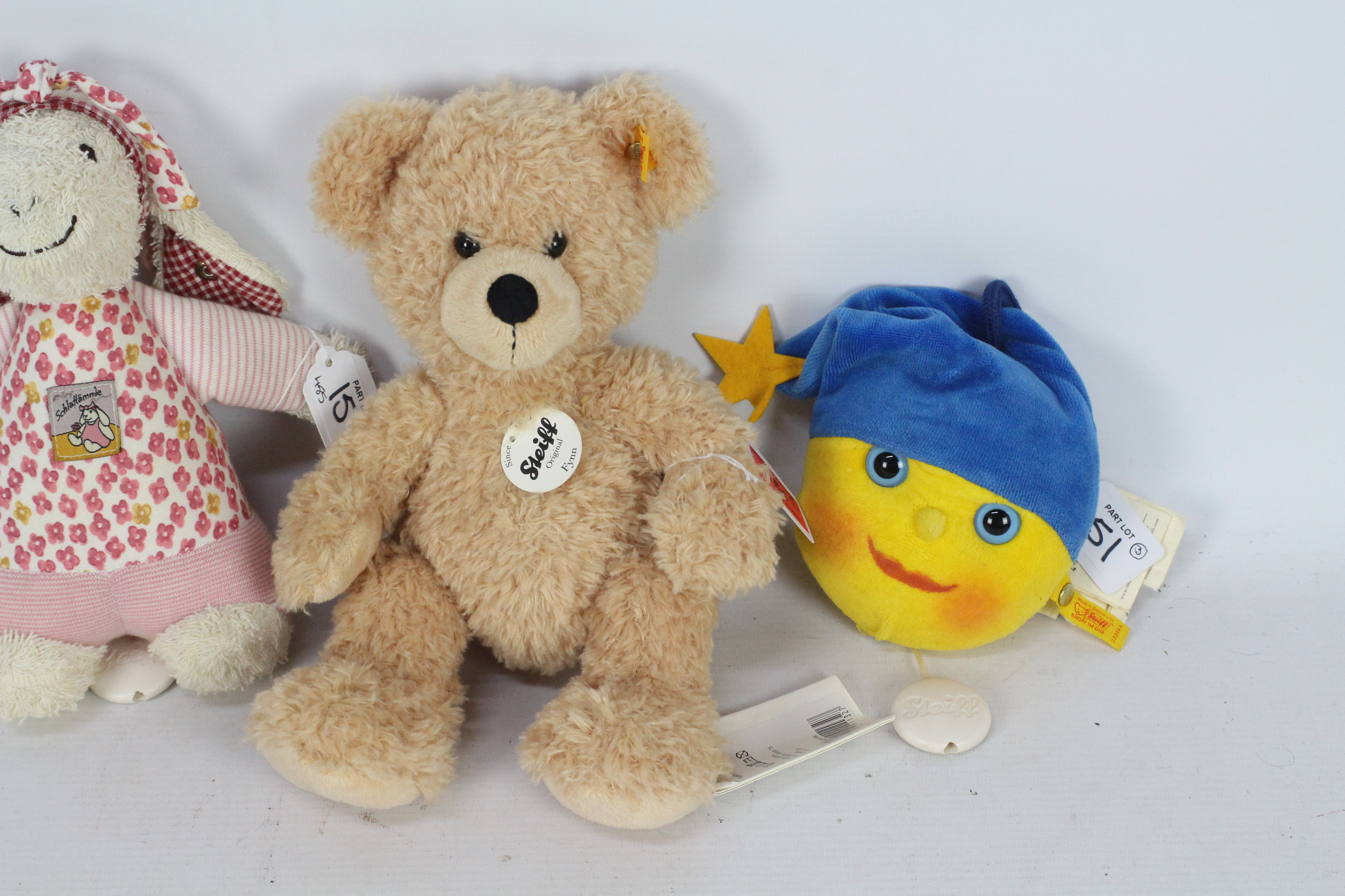 Steiff - Three Steiff plush toys. - Image 3 of 4