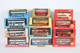 Corgi, KMB, C'SM, ANC Models - A fleet of 12 diecast Asian themed model buses in 1:76 scale.