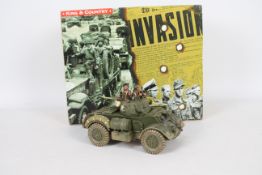 King & Country - A boxed King & Country' 'Fighting Vehicles' DD60 Staghound Armoured Car '12th