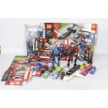 Lego - A collection of Lego vehicles including # 8638 Cars set, # 75535 Han Solo,