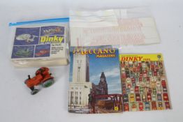 Dinky - A collection of 12 x Dinky Catalogues, a Dinky order form from 1971,