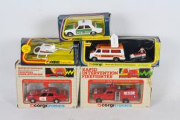 Corgi - Five boxed diecast model vehicles from Corgi.