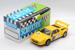 Scalextric Exin (Spain) - A boxed Scalextric Exin #4063 BMW M1.